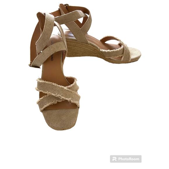 Lucky Brand Espadrille Wedge Sandals Women's 9.5 - Picture 1 of 8